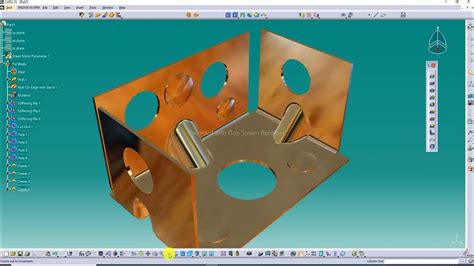 sheet metal stiffening rib|catia stiffening rib.